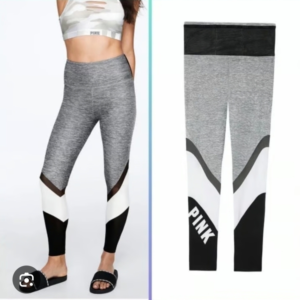 Vs Pink Medium Ultimate Yoga Leggings